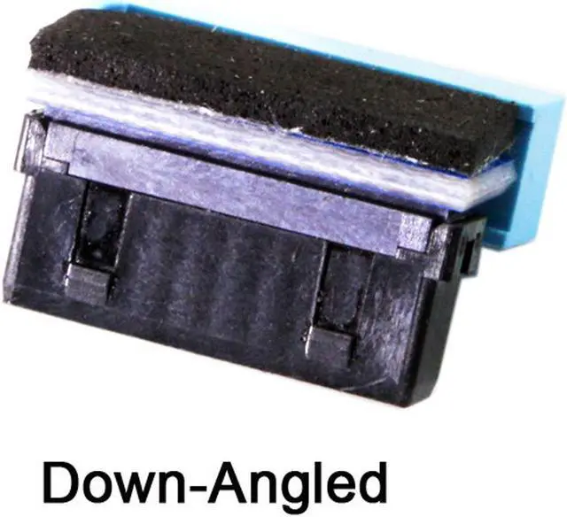 Alt view image 4 of 7 - Xiwai USB 3.0 20pin Male to Female Extension Adapter  Down Angled 90 Degree for Motherboard Mainboard