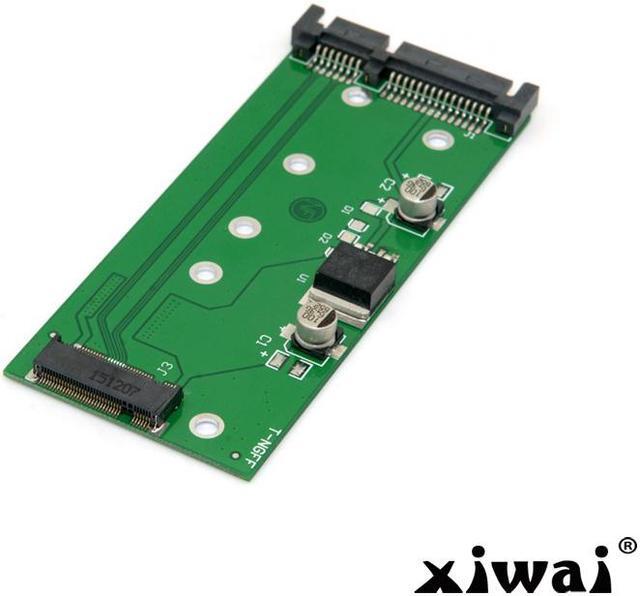 Main image of Xiwai M.2 NGFF PCI-E 2 Lane SSD to 7mm 2.5" SATA 22pin hard disk case PCBA for E431 E531 X240S Y410P Y510P