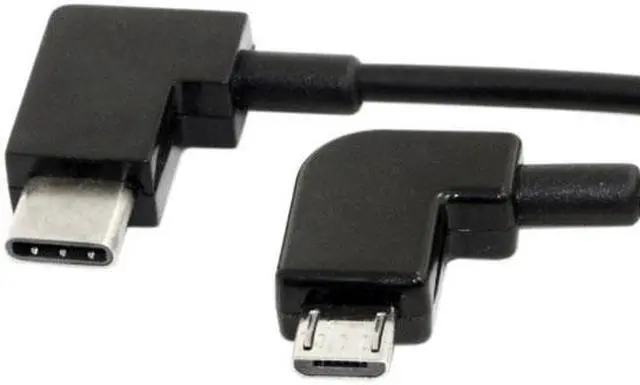 Alt view image 6 of 6 - Chenyang Cable Remote Controller Data Cable Type-C to Micro USB for DJI Mavic Pro Platinum Mavic Pro RC Accessories