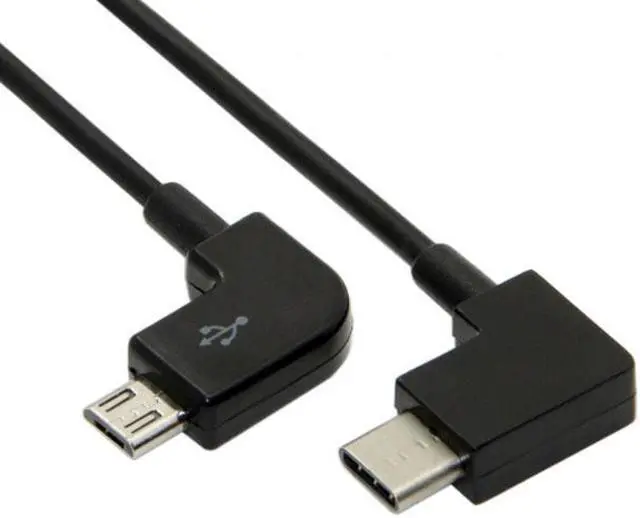 Alt view image 5 of 6 - Chenyang Cable Remote Controller Data Cable Type-C to Micro USB for DJI Mavic Pro Platinum Mavic Pro RC Accessories