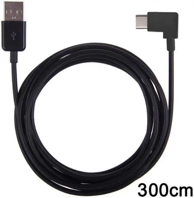 Alt view image 6 of 6 - Chenyang Cable 300cm Right Angled USB 3.1 Type C USB-C to USB 2.0 Cable 90 Degree Connector for Tablet  & Mobile Phone