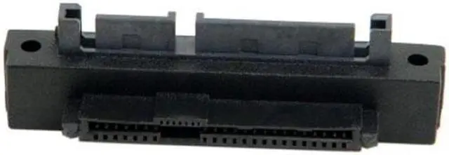 Alt view image 5 of 7 - KAIBOXIXI Right Angled 90 Degree SFF-8482 SAS 22 Pin to 7 Pin + 15 Pin SATA Hard Disk Drive Raid Adapter