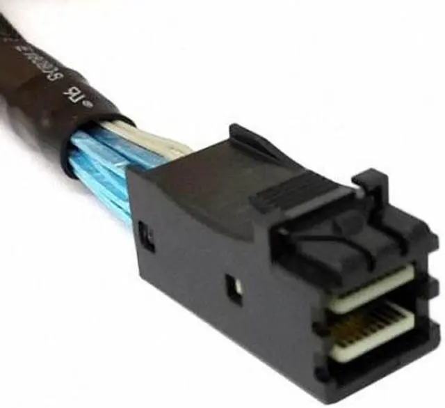 Alt view image 3 of 7 - Xiwai Cable Internal Mini SAS SFF-8087 to mini sas High Density HD SFF-8643 data Server hard disk raid Cable 50cm