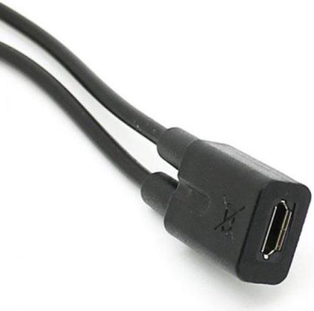 Alt view image 2 of 7 - Xiwai Cable Micro USB Female to 2 Micro USB Male Splitter extension charge cable for Galaxy S5 i9600 S4 I9500 Note2 N7100 S3 I9300 S2 9100