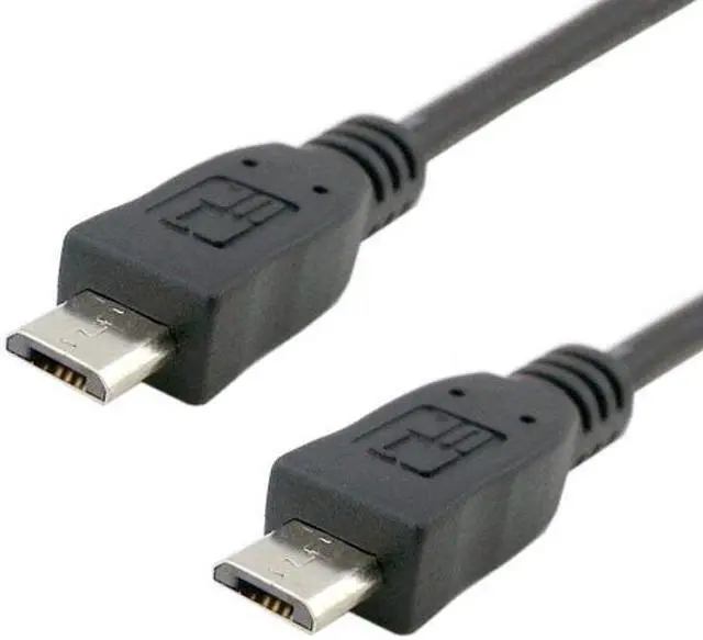 Alt view image 3 of 7 - KAIBOXIXI Micro USB male to Micro USB Male data charger cable 100cm for S4 i9500 Note2 N7100 Mobile Phone & Tablet