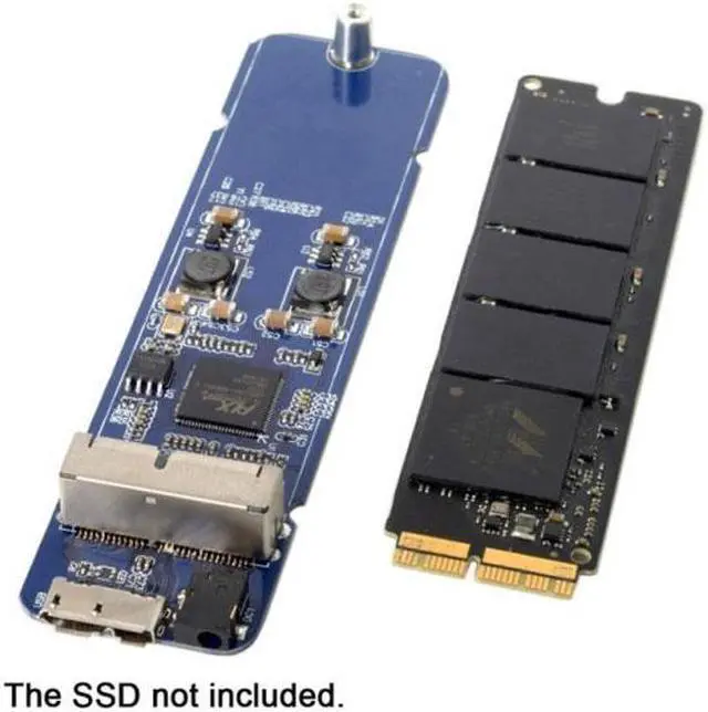 Alt view image 2 of 8 - CYSM Mac Air Pro 2013 2014 2015 2016 SSD Portable Case USB 3.0 to 16+12 Pin Mobile Box HDD Enclosure