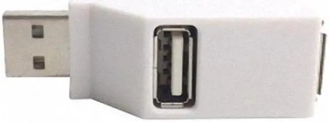 Alt view image 4 of 7 - Jimier Cable White Vertical Type USB 2.0 3 Ports Hub Bus power For Mouse & Flash Disk & Laptop Macbook Notebook PC