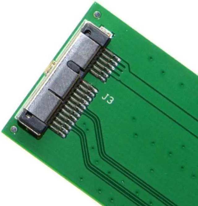 Alt view image 3 of 7 - Jimier CY U3-089 USB 3.0 to 12+6pin SSD HDD Hard Disk Cartridge Drive for 2010 2011 Macbook Air A1369 A1370