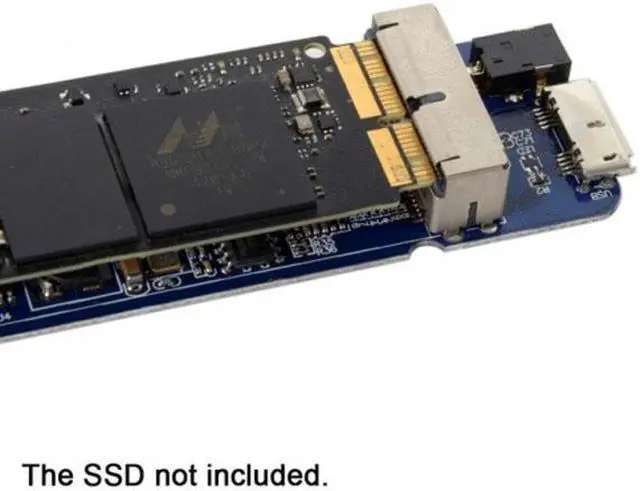 Alt view image 5 of 8 - CYSM Mac Air Pro 2013 2014 2015 2016 SSD Portable Case USB 3.0 to 16+12 Pin Mobile Box HDD Enclosure