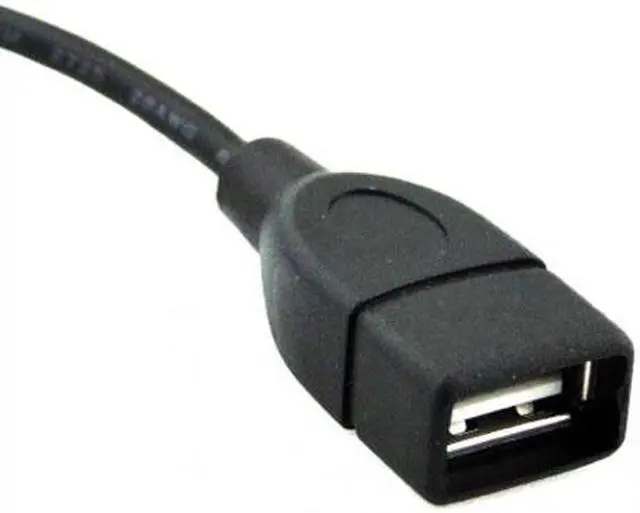 Alt view image 3 of 7 - Chenyang Cable 480M USB 2.0 Left Angled 90 degree A type male to Female extension cable 10cm