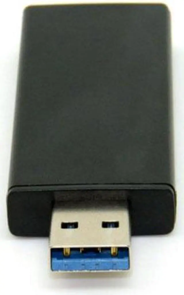 Alt view image 4 of 7 - Jimier Cable 42mm NGFF M2 SSD  to USB 3.0 External PCBA Conveter Adapter Card Flash Disk Type with Black Case