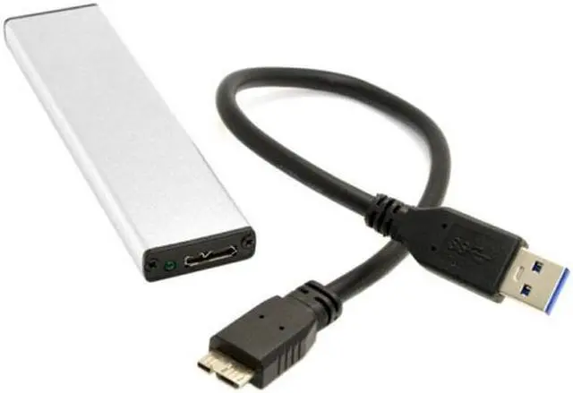 Alt view image 7 of 7 - Jimier CY U3-089 USB 3.0 to 12+6pin SSD HDD Hard Disk Cartridge Drive for 2010 2011 Macbook Air A1369 A1370