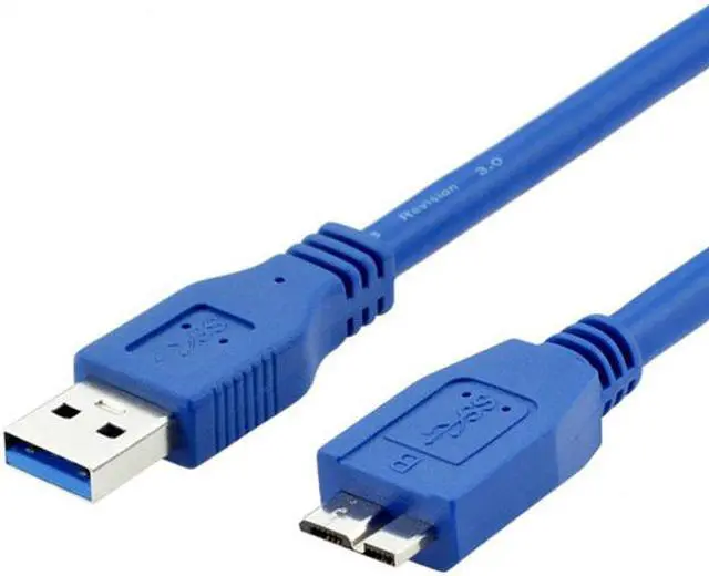 Alt view image 4 of 5 - HKCY U3-003 USB 3.0 Standard A Type Male to Micro B Male cable 1m