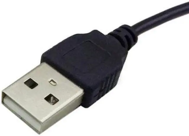 Alt view image 3 of 7 - Jimier CY U2-154-RI USB 2.0 A Type Male to Right Angled 90 Degree 5.5 x 2.5mm DC 5V Power Plug Barrel Connector Charge Cable