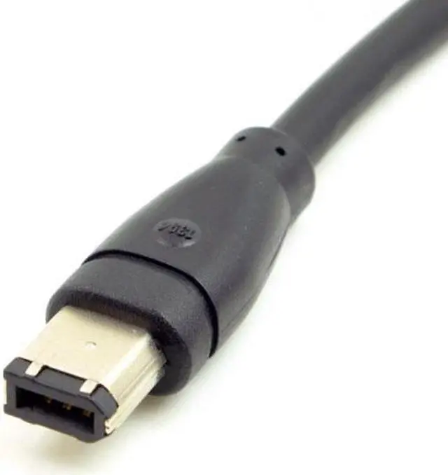 Alt view image 5 of 7 - Chenyang Cable 9 PIN / 6 PIN BETA FireWire 800 - FireWire 400 9-6 Cable IEEE 1394B 1.8m Black