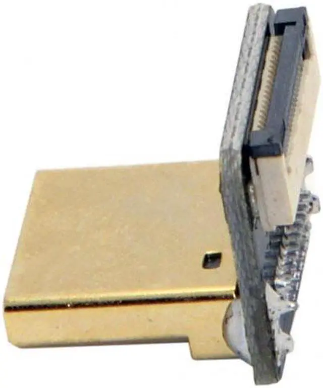 Alt view image 3 of 8 - HKCY CN-018-UP CYFPV HDMI Type A Male Connector Up Angled 90 Degree for FPV HDTV Multicopter Aerial Photography