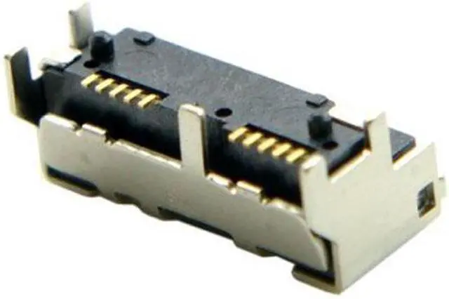 Alt view image 3 of 7 - Chenyang Cable 10pcs Micro USB 3.0 10pin Female Socket Receptacle Board Mount SMT Type 5.2mm Height for Samsung Toshiba USB Hard Disk
