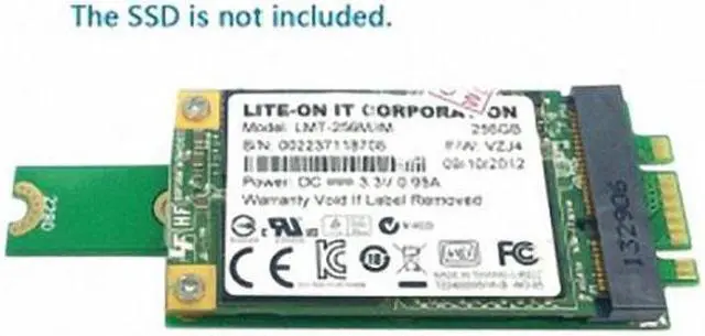Main image of Chenyang Cable M.2 NGFF PCI-E 2 LANE Golden Finger Pin to 50mm Mini-PCIE mSATA 18+8 SSD Hard Disk PCBA