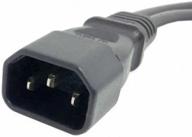 Alt view image 5 of 7 - Chenyang Cable Single C14 to Dual C13 5-13R Short Power Y Type Splitter Adapter Cable Cord
