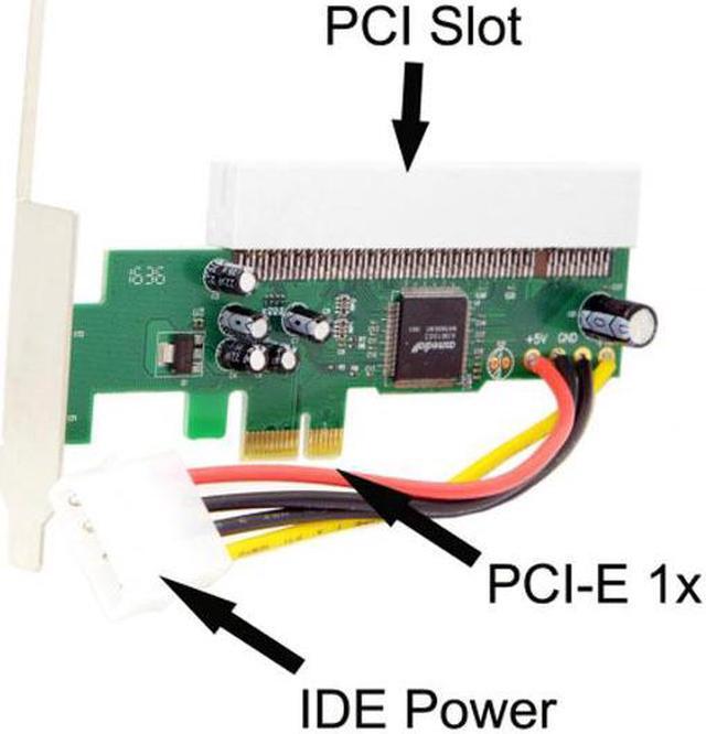 Alt view image 4 of 6 - HKCY EP-029 PCI-Express PCIE PCI-E X1 X4 X8 X16 To PCI Bus Riser Card Adapter Converter With Bracket for Windows