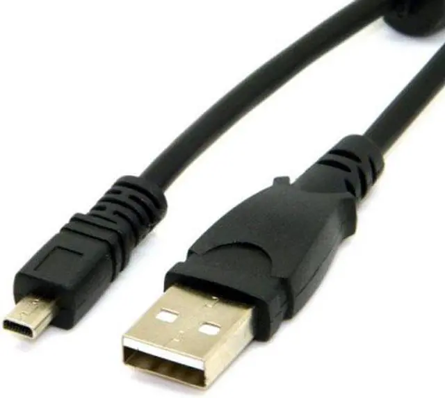 Alt view image 2 of 7 - Chenyang Cable UC-E6 USB Cable for Nikon Digital SLR Cameras COOLPIX S3000 S3100 S3200 S8000 S100 S203 S230 P7000 AW100