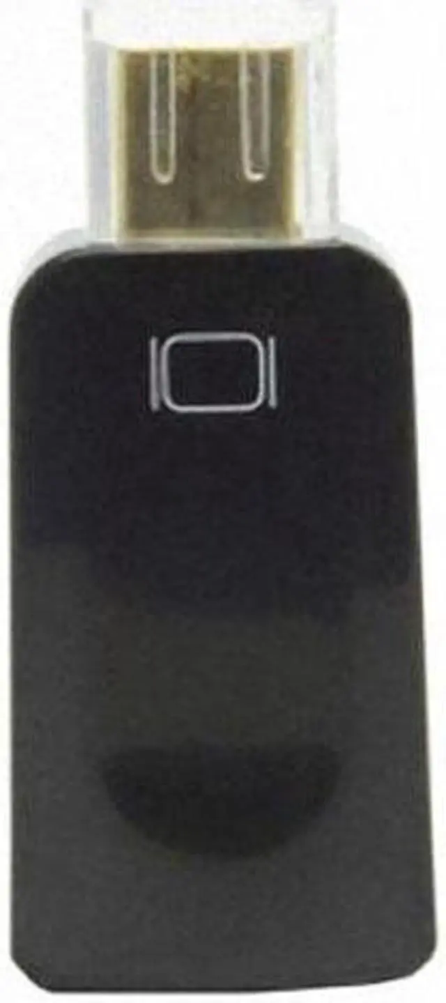 Alt view image 4 of 8 - CYSM Thundebolt  Mini DisplayPort DP Male to HDMI Female Audio video Adapter for Macbook Black Color