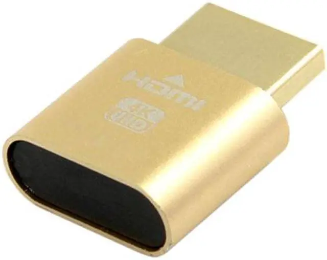 Alt view image 5 of 7 - Chenyang Cable CY Virtual Display Adapter HDMI 1.4 DDC EDID Dummy Plug Headless Ghost Display Emulator 1920x1080p@60Hz