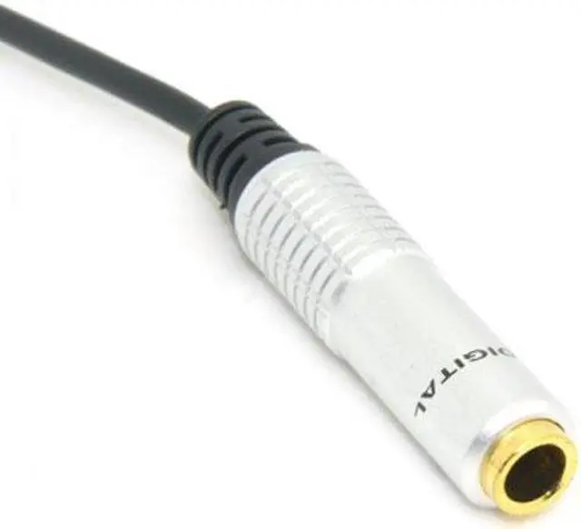 Alt view image 3 of 7 - KAIBOXIXI Audio Aux 6.35mm 1/4" Female to 3.5mm 1/8" Male Stereo Headphone Plug Adapter Converter Cable 20cm