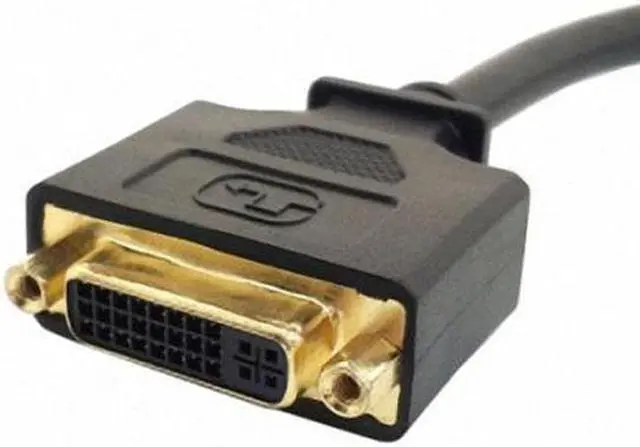 Alt view image 4 of 7 - Chenyang Cable DVI Female to HDMI Male Adapter Converter Cable For PC Laptop HDTV 10cm