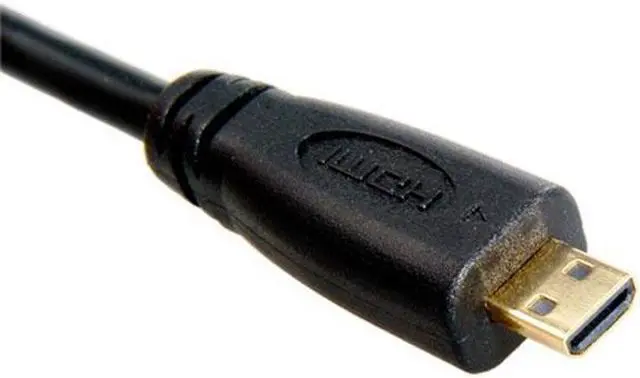 Alt view image 3 of 7 - Chenyang Cable Micro HDMI male to HDMI female Adapter short Cable 10cm for XOOM Droid X