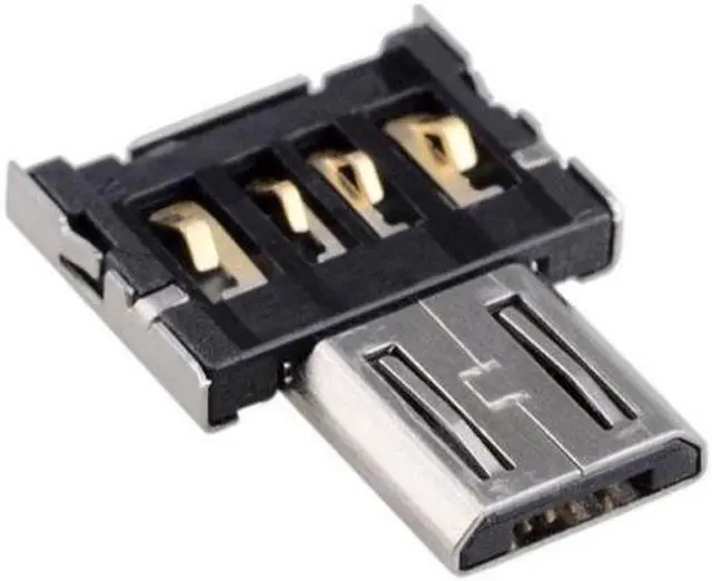 Alt view image 6 of 7 - Chenyang Cable Ultra Mini DM Micro USB 5pin OTG Adapter Connector for Cell Phone Tablet & USB Cable & Flash Disk