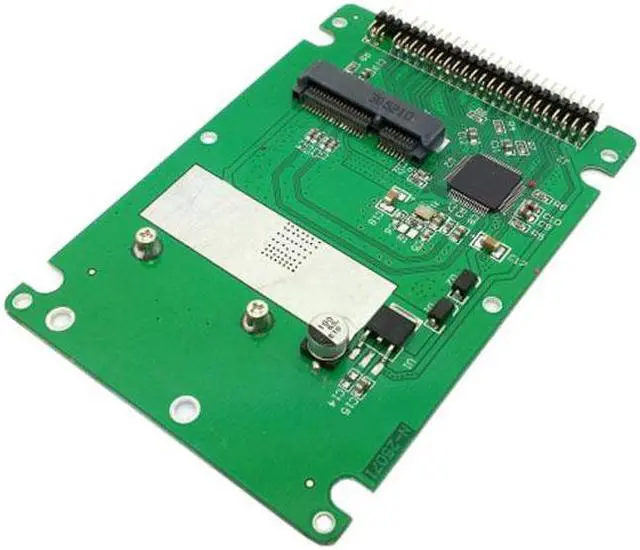 Alt view image 5 of 7 - KAIBOXIXI mSATA mini PCI-E SATA SSD to 2.5 inch IDE 44pin Notebook Laptop hard disk case Enclosure White
