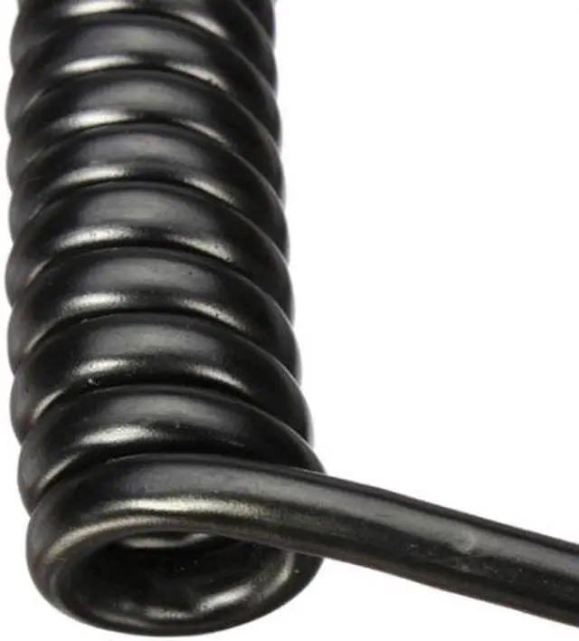 Alt view image 5 of 7 - Cablecc CY HD-110-BK Micro HDMI Male to HDMI Male stretch spring CABLE for TF201 XOOM A500 Tablet