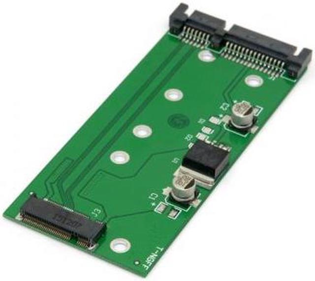 Alt view image 3 of 6 - Xiwai M.2 NGFF PCI-E 2 Lane SSD to 7mm 2.5" SATA 22pin hard disk case PCBA for E431 E531 X240S Y410P Y510P