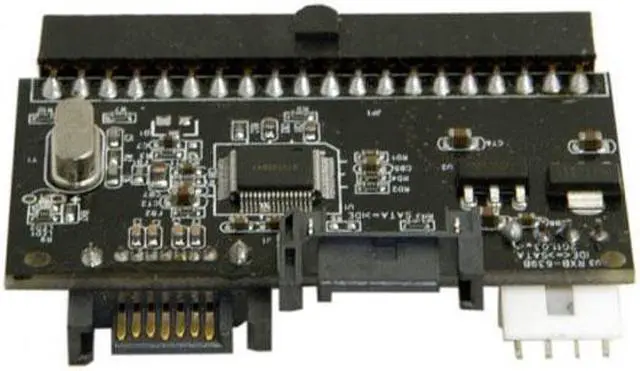 Alt view image 5 of 7 - Jimier Cable IDE 100 133 PATA to Dual Serial SATA 7PIN Adapter Reversible Converter for Hard Disk Drive