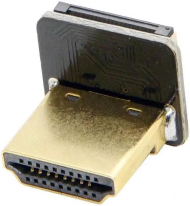 Main image of HKCY CN-018-UP CYFPV HDMI Type A Male Connector Up Angled 90 Degree for FPV HDTV Multicopter Aerial Photography