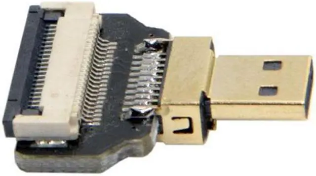 Alt view image 6 of 7 - Chenyang Cable CYFPV Micro HDMI Type D Male Connector Standard Straight for FPV HDTV Multicopter Aerial Photography