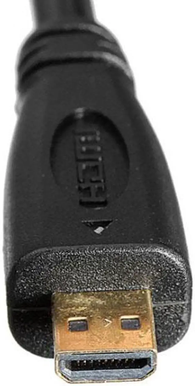 Alt view image 4 of 7 - Cablecc CY HD-110-BK Micro HDMI Male to HDMI Male stretch spring CABLE for TF201 XOOM A500 Tablet