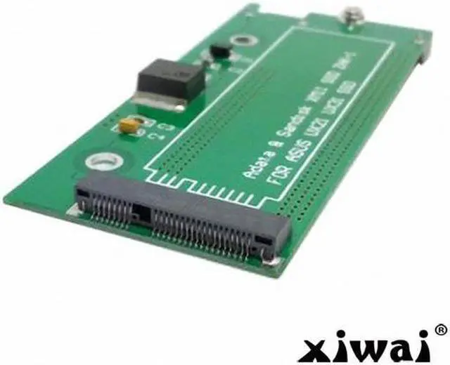 Main image of Xiwai SATA 22P 7+15 to MSATA Mini PCI-E PCBA Assembly only for UX31 UX21 XM11 SSD Solid State Disk