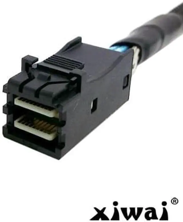 Alt view image 3 of 7 - Xiwai SFF-8639  U.2 U2 NVME PCIe SSD Cable for Mainboard Intel SSD 750 p3600 p3700 M.2 SFF-8643 Mini SAS HD