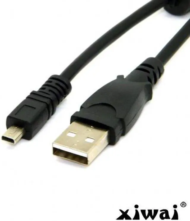 Alt view image 5 of 5 - Xiwai UC-E6 USB Cable for Nikon Digital SLR Cameras COOLPIX S3000 S3100 S3200 S8000 S100 S203 S230 P7000 AW100