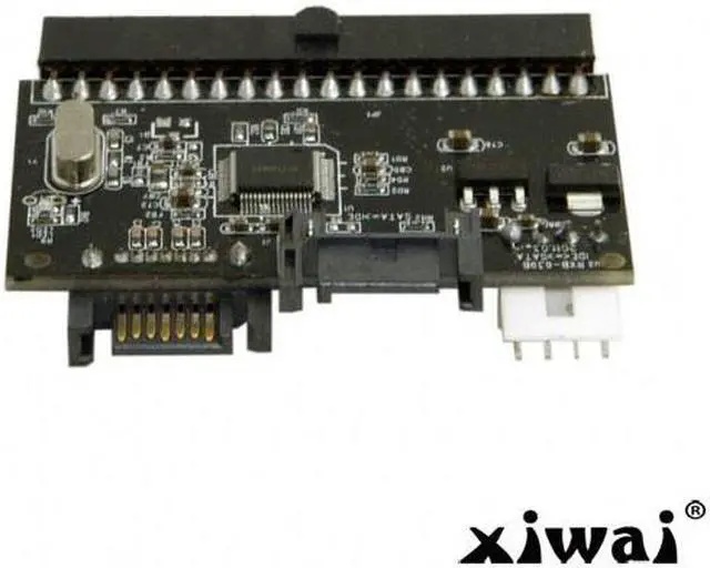 Alt view image 5 of 5 - Xiwai IDE 100 133 DVD CD to two Serial SATA 7PIN Adapter Converter for Hard disk Drive