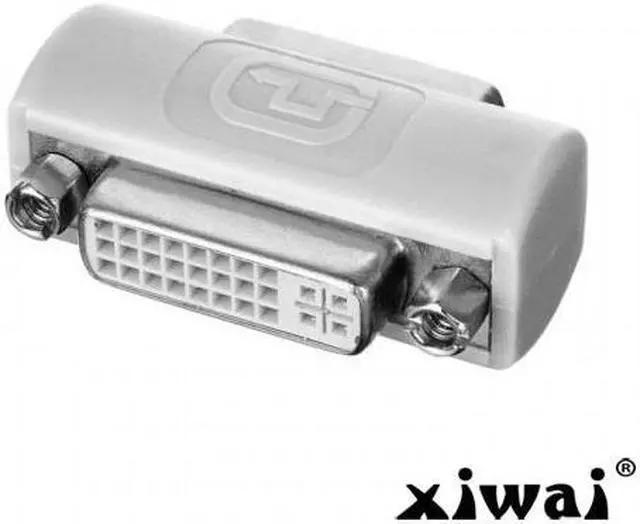 Alt view image 2 of 4 - Xiwai DVI 24+5 Female to DVI 24+5 Female VIDEO Converter Adapter 180 degree extender