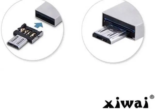 Alt view image 7 of 7 - Xiwai 5pcs Ultra Mini DM Micro USB 5pin OTG Adapter Connector for Cell Phone Tablet & USB Cable & Flash Disk