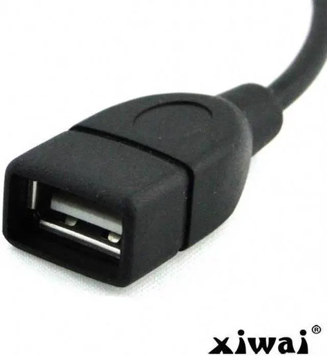 Alt view image 4 of 4 - Xiwai 90 Degree Right Angled USB 2.0 A Male to USB Female Extension Cable 20cm