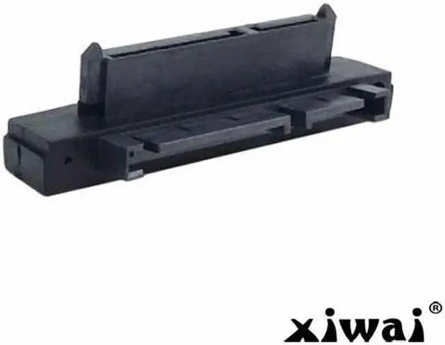 Main image of Xiwai 90 Degree Right Angled SATA 22Pin 7+15 Male to SATA 22P Female Extension Convertor Adapter