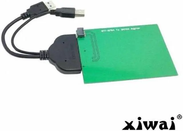 Alt view image 4 of 4 - Xiwai USB 3.0 to SATA 22pin 2.5" Hard Disk to WD5000MPCK SFF-8784 SATA Express SSD Adapter