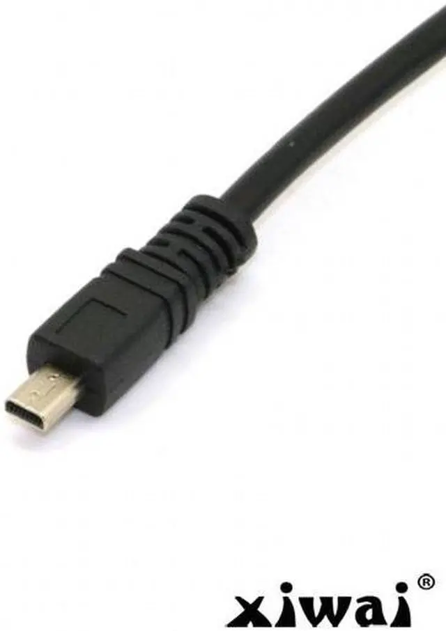 Alt view image 3 of 5 - Xiwai UC-E6 USB Cable for Nikon Digital SLR Cameras COOLPIX S3000 S3100 S3200 S8000 S100 S203 S230 P7000 AW100