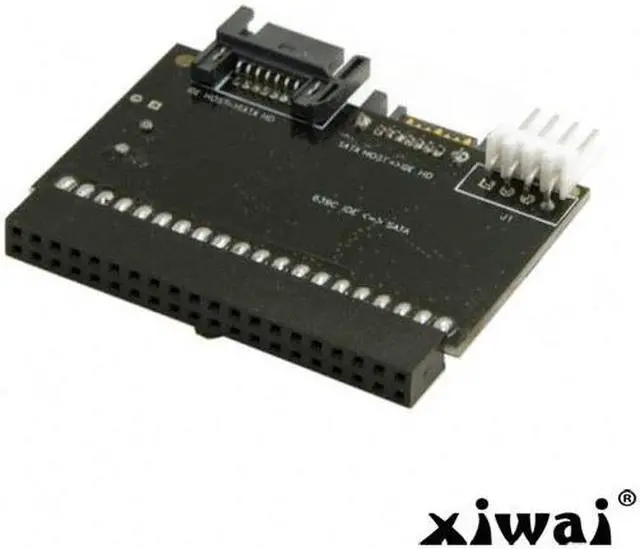 Alt view image 4 of 5 - Xiwai IDE 100 133 DVD CD to two Serial SATA 7PIN Adapter Converter for Hard disk Drive