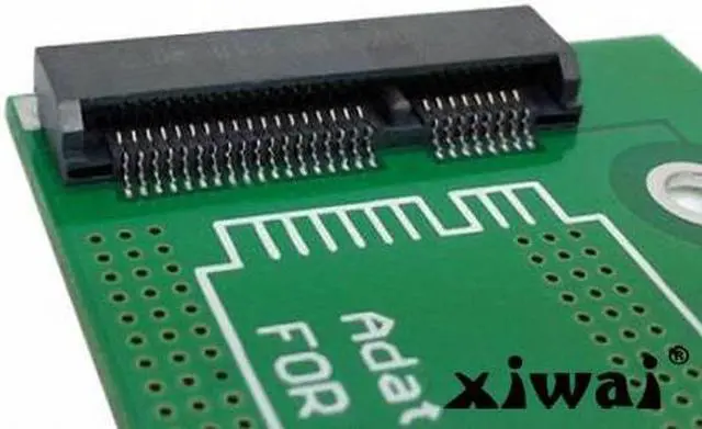 Alt view image 4 of 6 - Xiwai SATA 22P 7+15 to MSATA Mini PCI-E PCBA Assembly only for UX31 UX21 XM11 SSD Solid State Disk